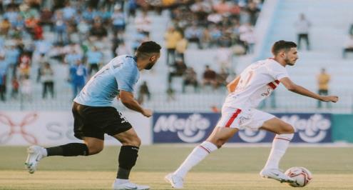 المهمة تتعقد.. المحلة يسجل هدفين بشباك الزمالك في 19 دقيقة (فيديو)